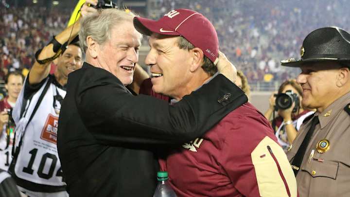 Report: Jimbo Fisher tells FSU he has no intention of leaving Report: Jimbo Fisher tells FSU he has no intention of leaving