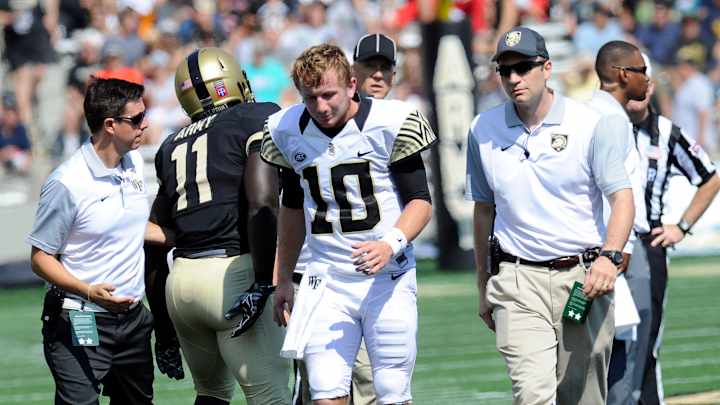 Wake QB 'questionable to doubtful' for Indiana game
