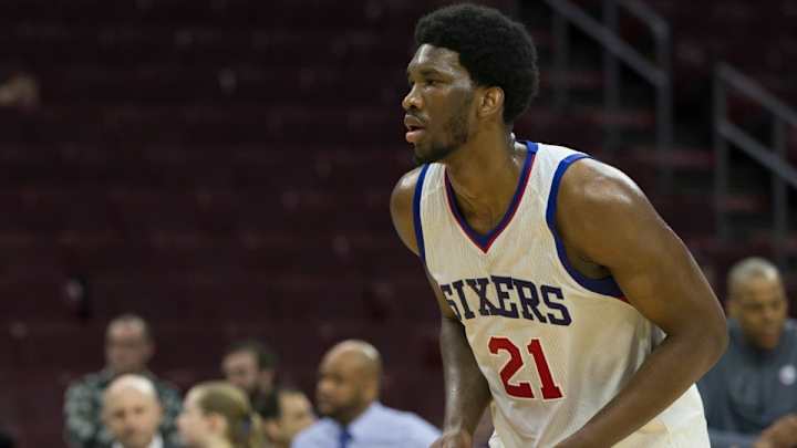 Joel Embiid drinks Shirley Temples by the pitcher Joel Embiid drinks Shirley Temples by the pitcher