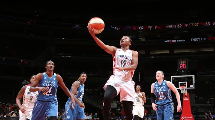 Latta scores 20 points, Mystics beat Lynx 77-69