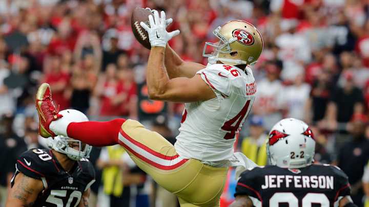 49ers trade TE Derek Carrier to Redskins for 5th round pick