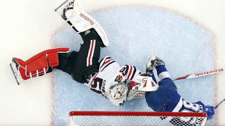Tampa Bay's Kucherov takes morning skate before Game 6