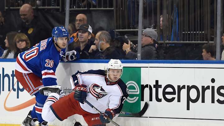 Lundqvist makes 37 saves; Rangers rout Blue Jackets 5-2 Lundqvist makes 37 saves; Rangers rout Blue Jackets 5-2