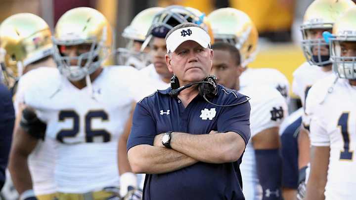 Brian Kelly: Notre Dame considered bringing in grad transfer QB