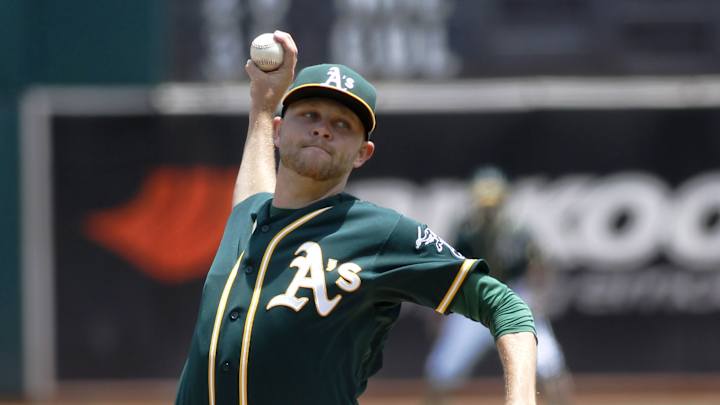 Hahn wins third straight, A's beat Angels 4-1