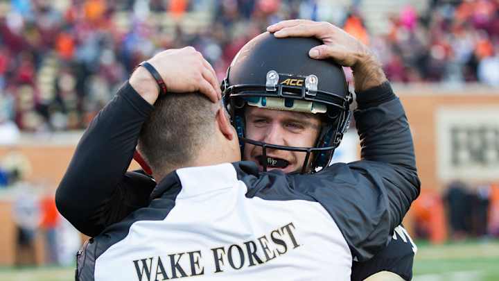 Watch: Wake Forest beats Army on last-second field goal