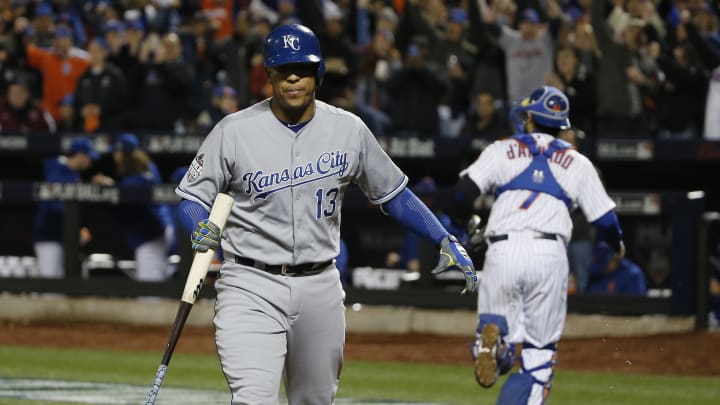 The Latest: Perez sets mark for innings caught over 2 years