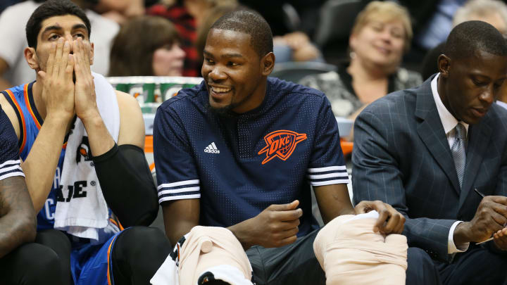 Kevin Durant scores 15 in return from injury for Thunder