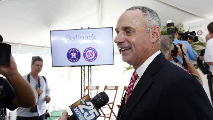 Manfred: Unlikely netting can be identical league wide