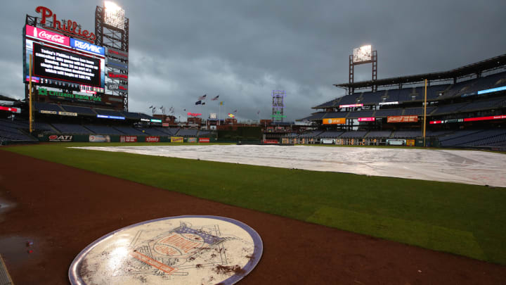 Nationals, Phillies upset game started before rain