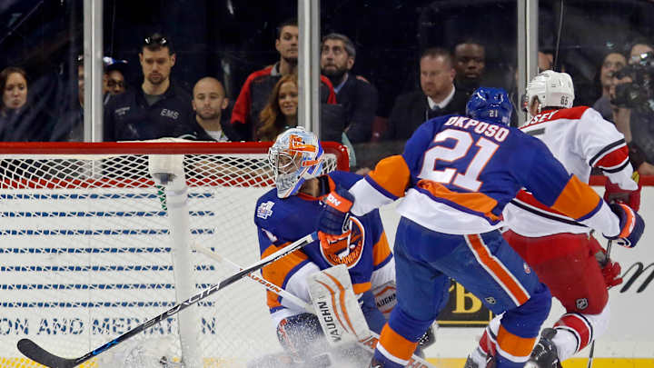 Hainsey scores in OT to lift Hurricanes past Islanders