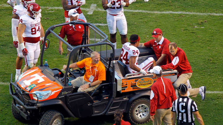 Mayfield rallies No. 19 Sooners past No. 23 Vols 31-24 in OT