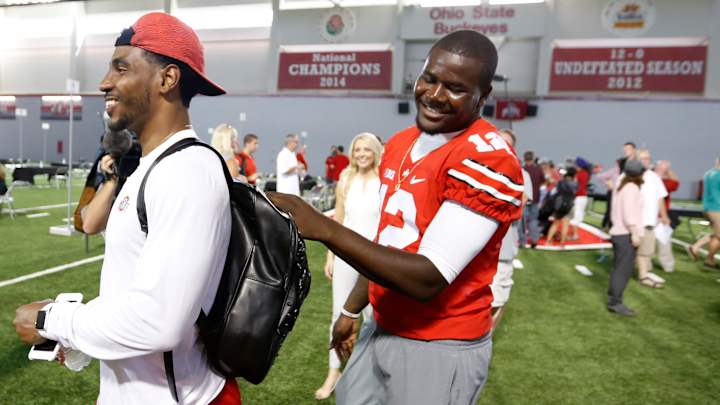 Ohio State's Miller feeling it in legs as he switches to WR