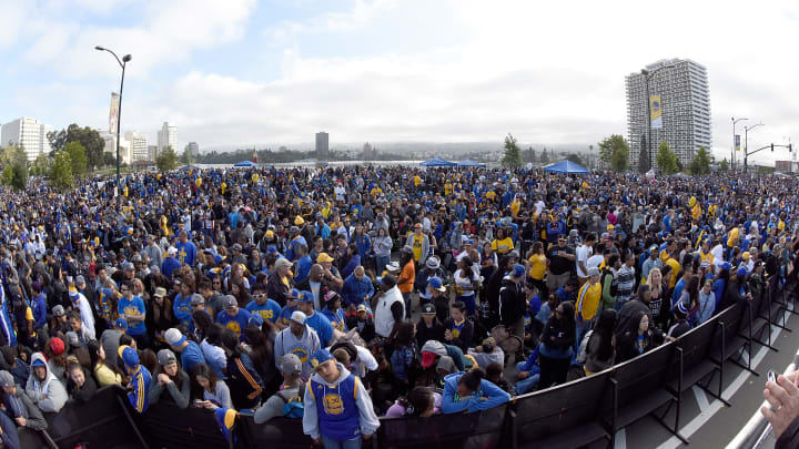 3 shot blocks away from Golden State Warriors celebration