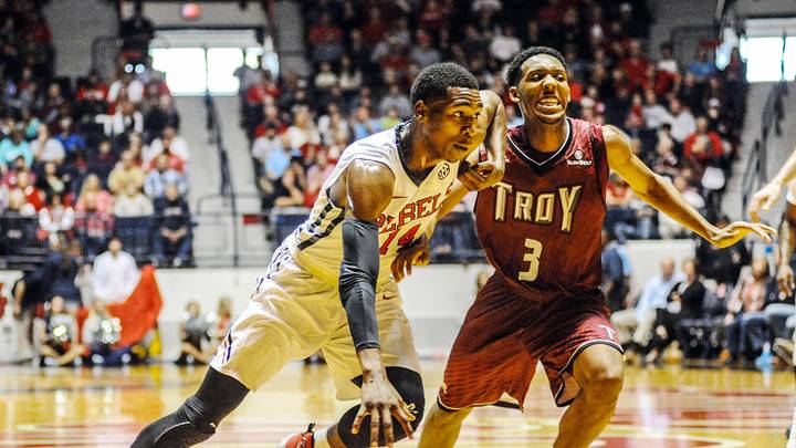 Mississippi beats Troy in overtime 83-80 Mississippi beats Troy in overtime 83-80