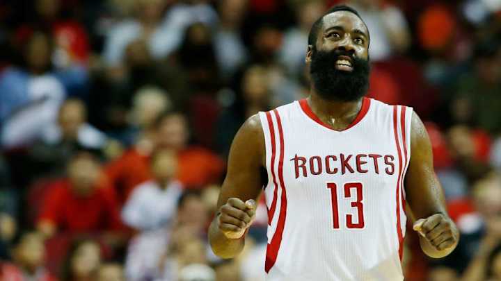 James Harden photobombs sleeping Kanye West, Kris Jenner