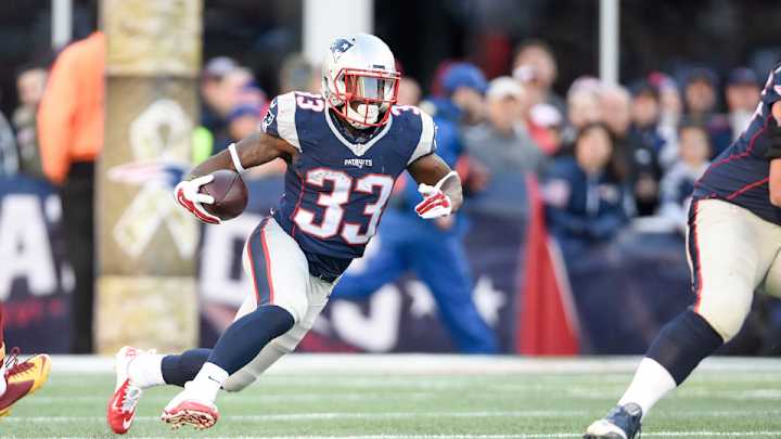 Patriots RB Dion Lewis out for season with torn ACL