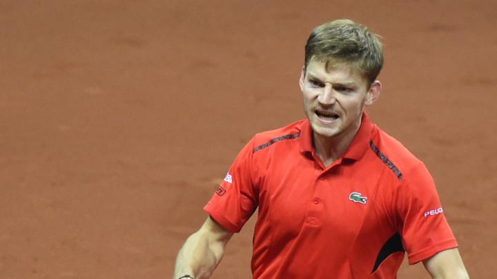 Goffin beats Edmund, Belgium leads 1-0 over Britain