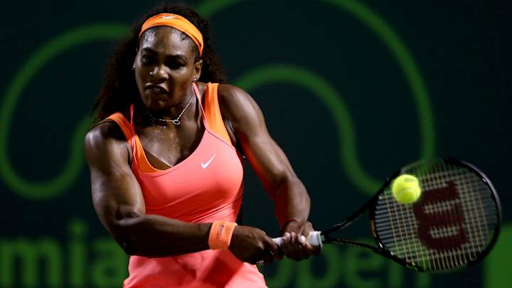 Serena Williams wins thriller over Simona Halep to reach Miami final