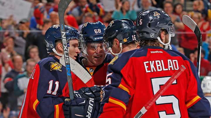 Panthers' Jagr gets 732nd goal, Barkov scores in shootout