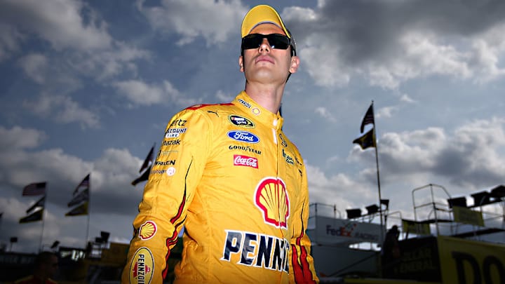 NASCAR points leader Joey Logano tours SC flood damage NASCAR points leader Joey Logano tours SC flood damage