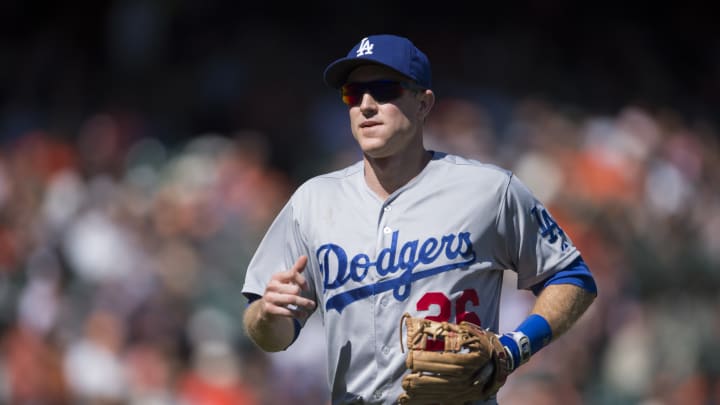Dodgers’ Chase Utley out of starting lineup for NLDS Game 3