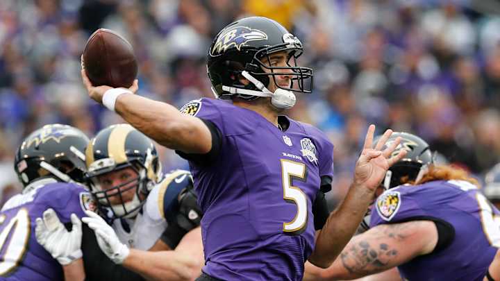 Ravens QB Joe Flacco out for the season with knee injury