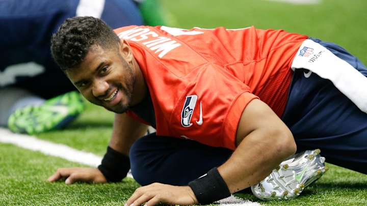 Wilson says little about contract negotiations with Seahawks Wilson says little about contract negotiations with Seahawks