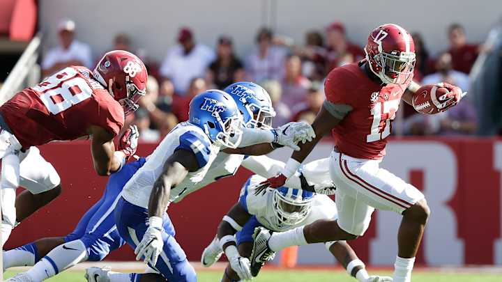 No. 2 Alabama's Kenyan Drake getting it done one again