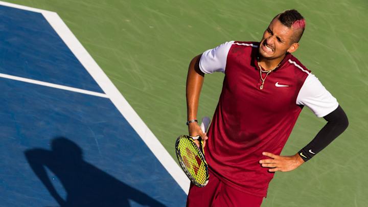 Kyrgios given provisional suspension, fine for Wawrinka comments