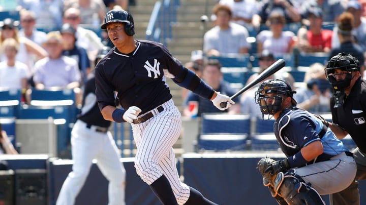 Watch: Yankees' Alex Rodriguez hits first home run of spring training