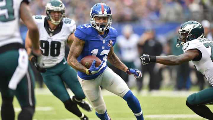 Giants' WR Odell Beckham Jr. is on the cover of Madden 2016