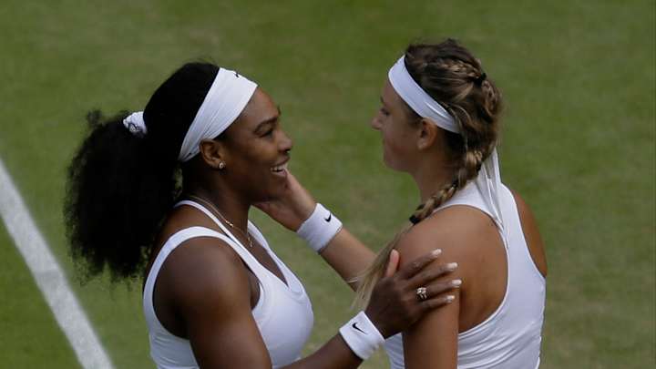 The Latest: Men's Quarterfinals Day at Wimbledon