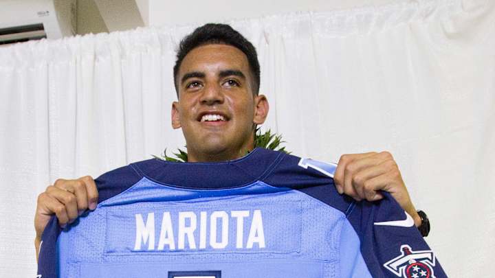 QB drafted, Titans hold 1st pick at start of NFL's 2nd round
