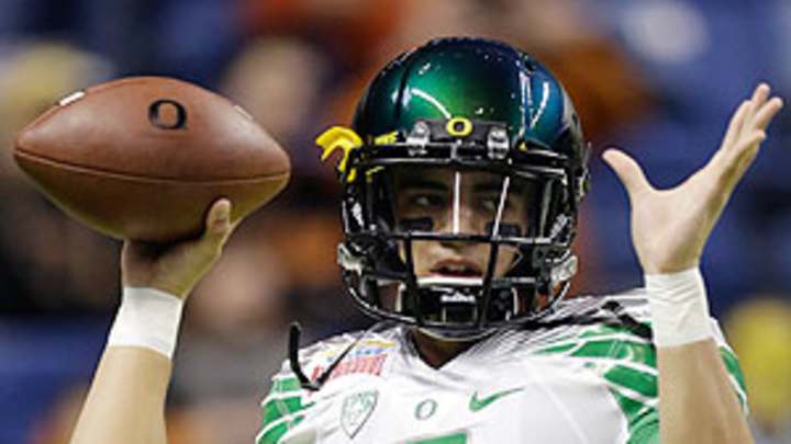 Oregon QB Marcus Mariota declares for NFL draft