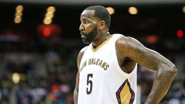 Pelicans C Kendrick Perkins out indefinitely with pectoral injury