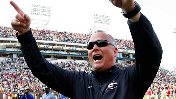 Georgia ending Richt's 15 years as coach with compliments