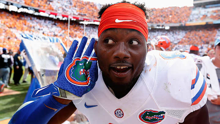Dante Fowler's sunny disposition a welcome change at stuffy combine