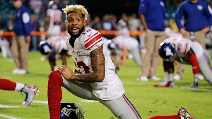 Odell Beckham Jr. shows off ‘Ray Lewis dance’ in front of Ray Lewis