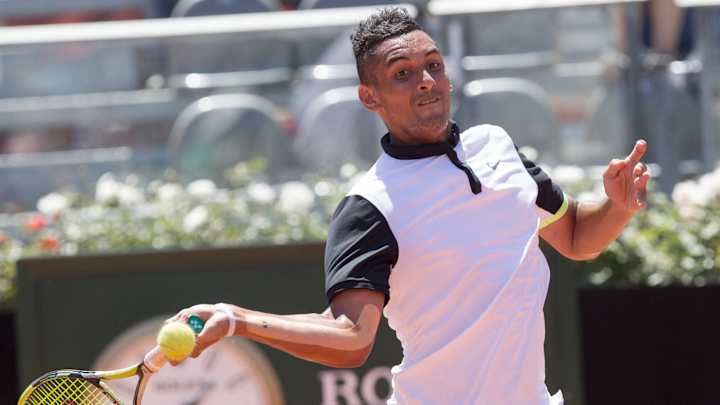 Nick Kyrgios advances to 2nd round at Open de Nice