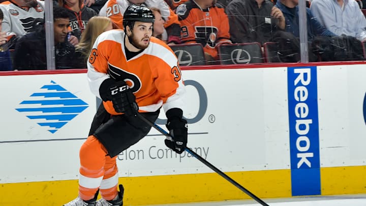 Flyers' Zac Rinaldo suspended eight games for hit on Pens' Kris Letang