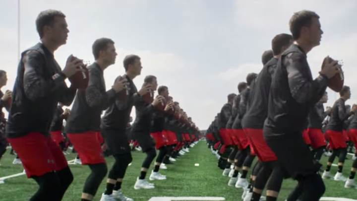 Watch: Tom Brady, Peyton Manning debut new commercials Watch: Tom Brady, Peyton Manning debut new commercials