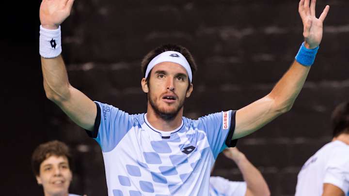 Davis Cup semis: Belgium-Argentina, Britain-Australia level
