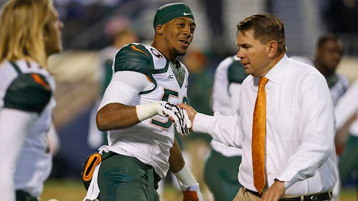 Miami linebacker Darrion Owens (knee) out for season