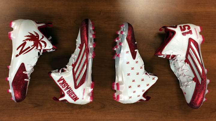 Nebraska to sport unique, hand-painted cleats against Miami