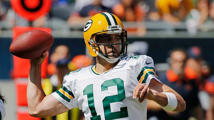 Video: Aaron Rodgers completes crazy flip to Eddie Lacy Video: Aaron Rodgers completes crazy flip to Eddie Lacy