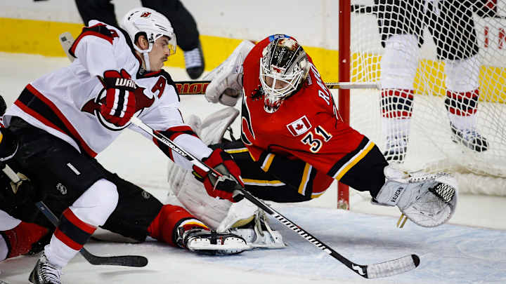 Jones scores 7th of season to lead Flames past Devils 3-2 Jones scores 7th of season to lead Flames past Devils 3-2
