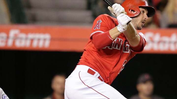 Angels outfielder Matt Joyce was benched for late arrival