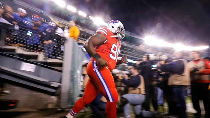 Bright and bold: Bills-Jets wearing 'Color Rush' uniforms