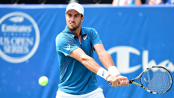 Johnson, Janowicz advance at Winston-Salem